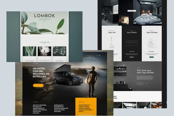 Landing page