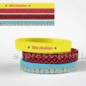 Браслет силіконовий: Little Ukrainian