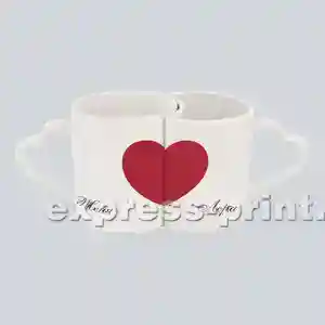Чашка: Дві половинки