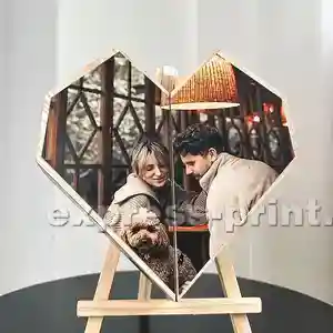 Фотокуб Серце з Вашим фото