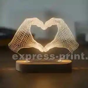 Нічник: Руки Heart