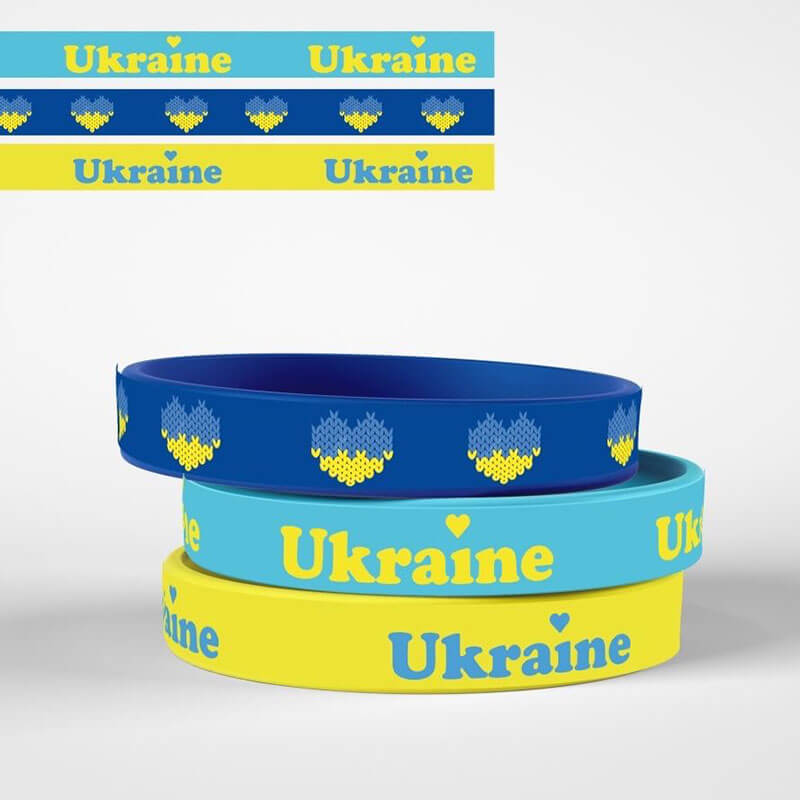 Браслет силіконовий: Ukraine