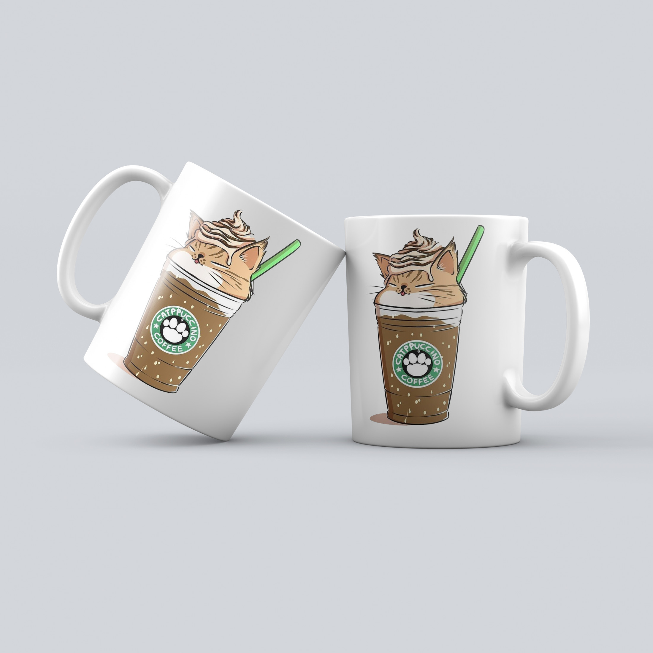 Чашка: Catppuccino