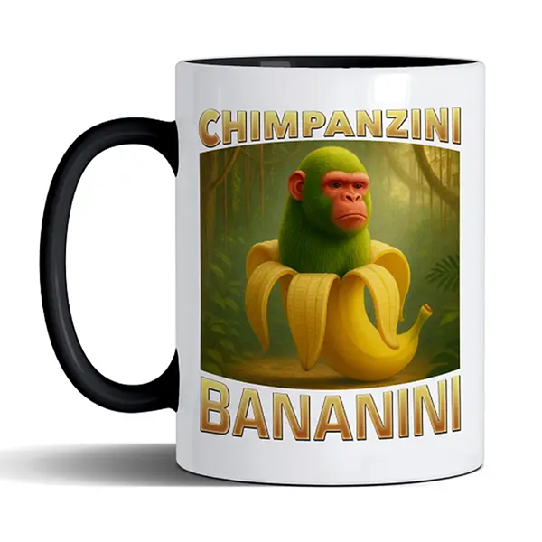 Чашка: Chimpanzini Bananini
