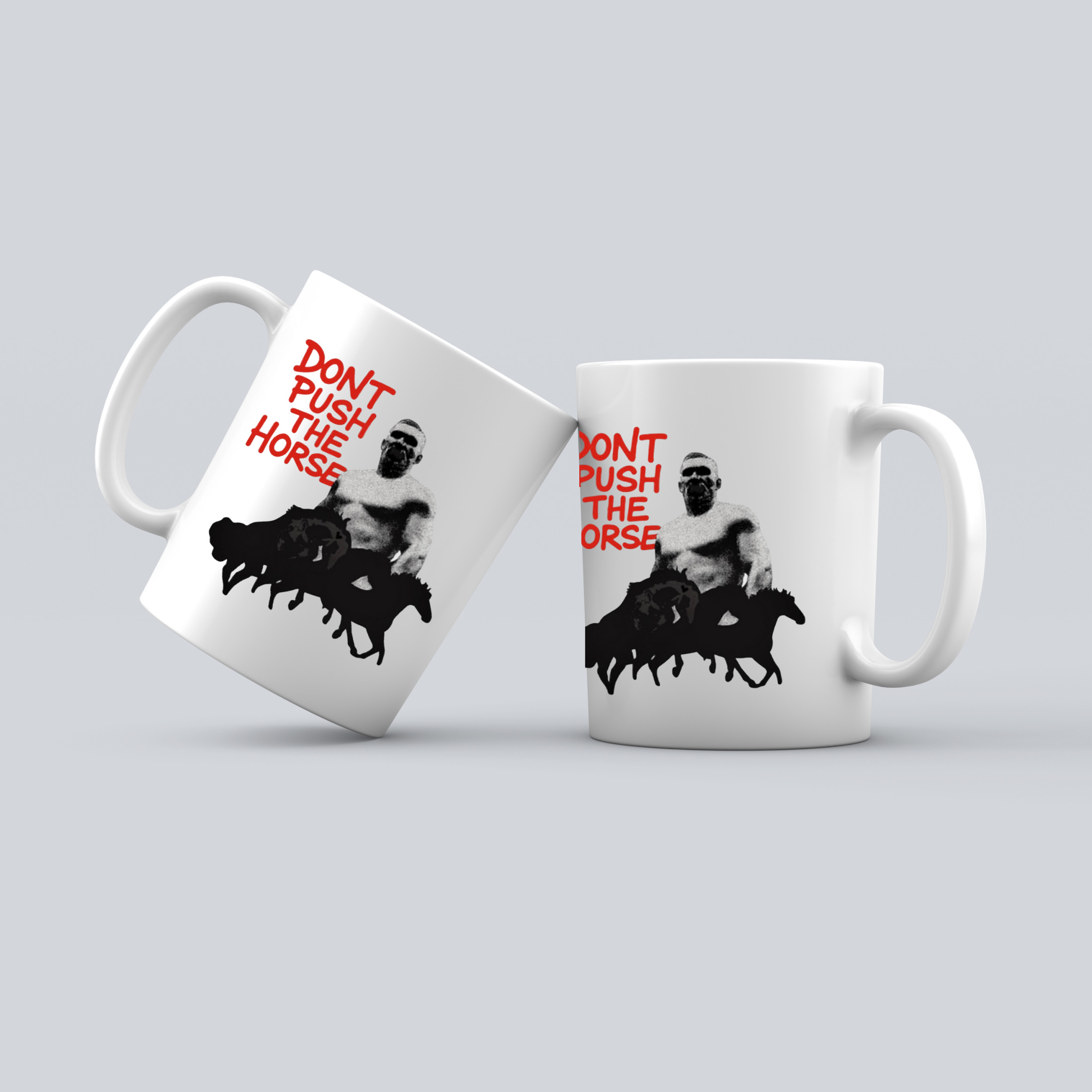 Чашка: Don't push the horses