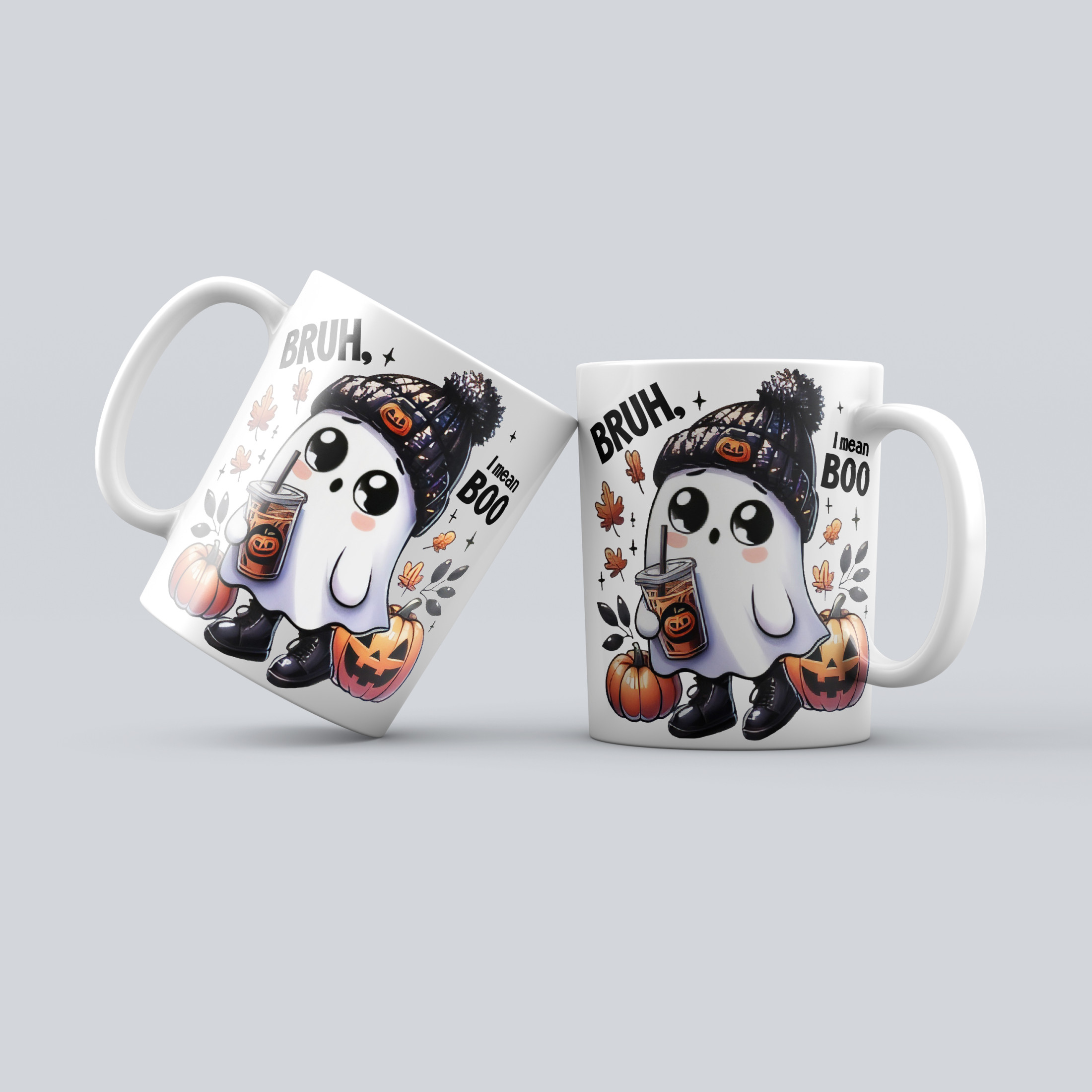 Чашка: I mean boo
