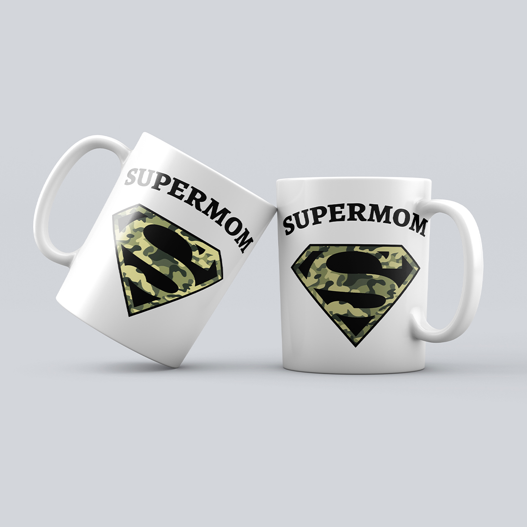 Чашка: SuperMom