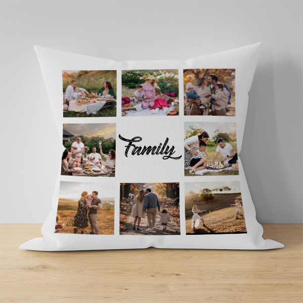 Подушка: Happy family