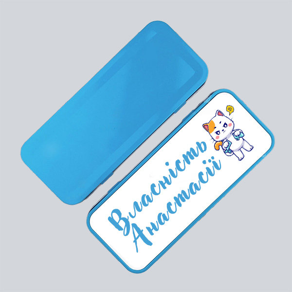 Пенал металевий з Вашим дизайном